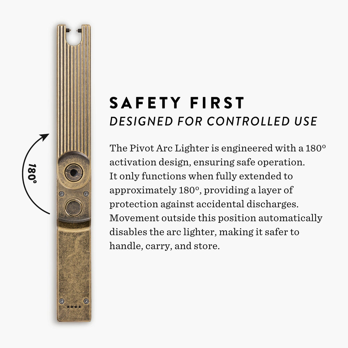 Barebones Pivot Arc Lighter