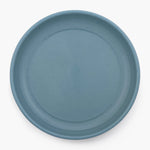 Barebones Rolled Enamelware Tallerken – Smoky Blue