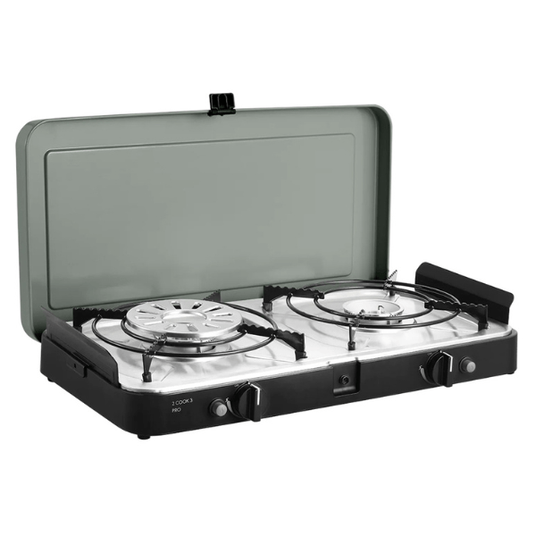 Dometic 2 Cook 3 Pro Deluxe gasblus (30 mbar)