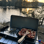 Dometic 2 Cook 3 Pro Deluxe gasblus (med Dual Power Pak)