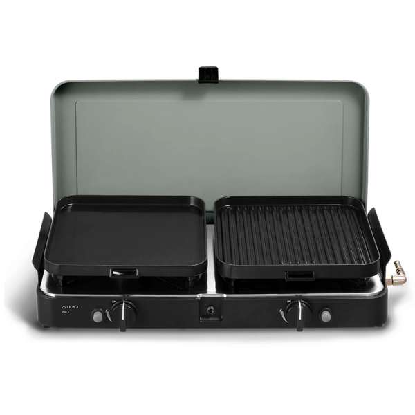 Dometic 2 Cook 3 Pro Deluxe gasblus (med Dual Power Pak)