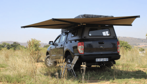 Eezi-Awn Bat 270 Awning (Venstrehængt - Grå)