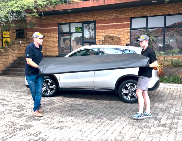 Eezi-Awn Galaxy tagtelt 140 cm – Grå