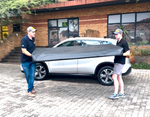 Eezi-Awn Galaxy tagtelt 140 cm – Grå