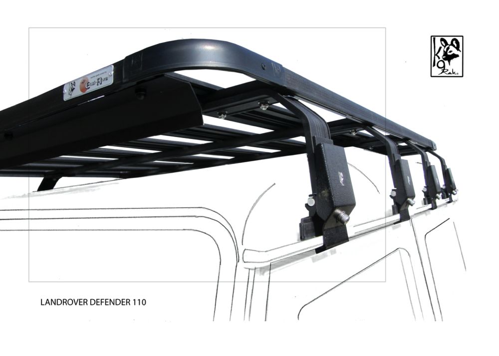 Eezi-Awn K9 Roofrack - Land Rover Defender 110 (1983-2016)