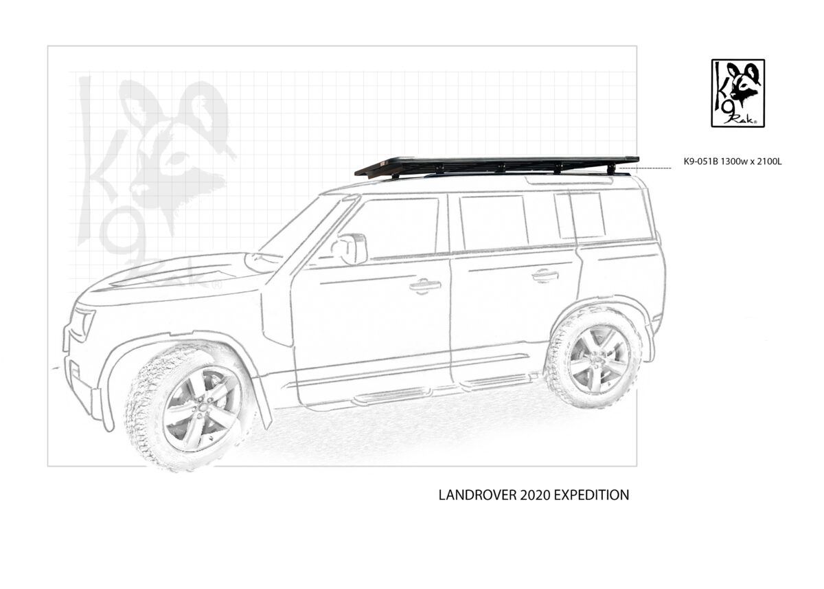 Eezi-Awn K9 Roofrack - Land Rover Defender 110 (2020+)