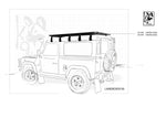 Eezi-Awn K9 Roofrack - Land Rover Defender 90 (1983-2016)