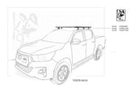 Eezi-Awn K9 Roofrack - Toyota Hilux Revo (2016-2025)