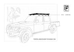 Eezi-Awn K9 Roofrack - Toyota Land Cruiser 79 – Double Cab