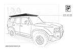 Eezi-Awn K9 Roofrack - Toyota Land Cruiser Prado 250