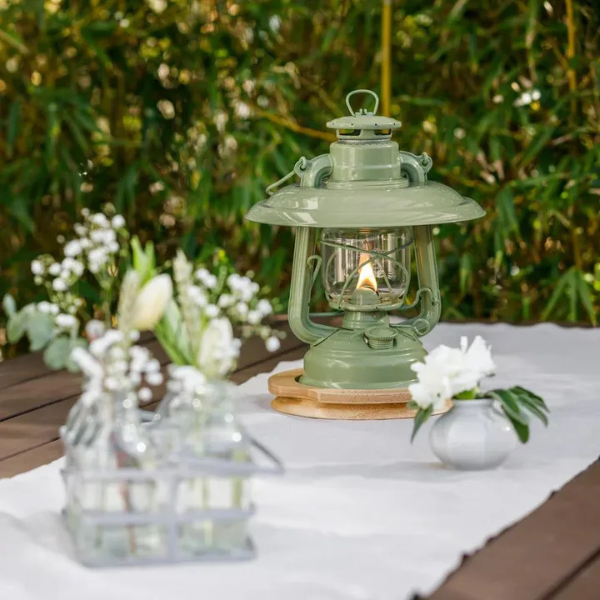 Feuerhand Baby Special 276 LED-lygte med skærm – Sage Green