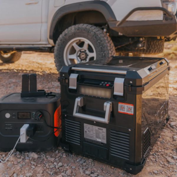 ICECO APL55 Dual Zone køleskab, 55 L – Sølv