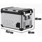 ICECO APL55 Dual Zone køleskab, 55 L – Sølv