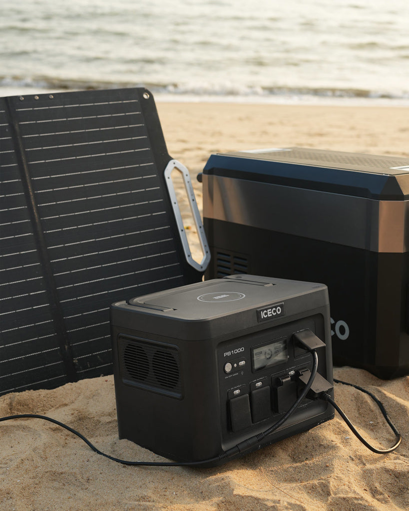 ICECO foldbart solpanel, 80 W
