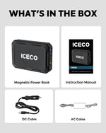 ICECO magnetisk powerbank, 250 Wh (sæt)