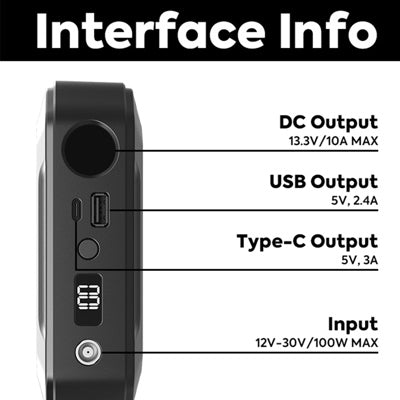 ICECO magnetisk powerbank, 250 Wh (sæt)