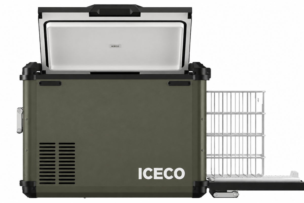 ICECO VL45PLUS Single Zone køleskab, 45 L – Oliven