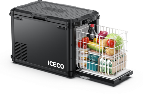 ICECO VL45PLUS Single Zone køleskab, 45 L – Sort