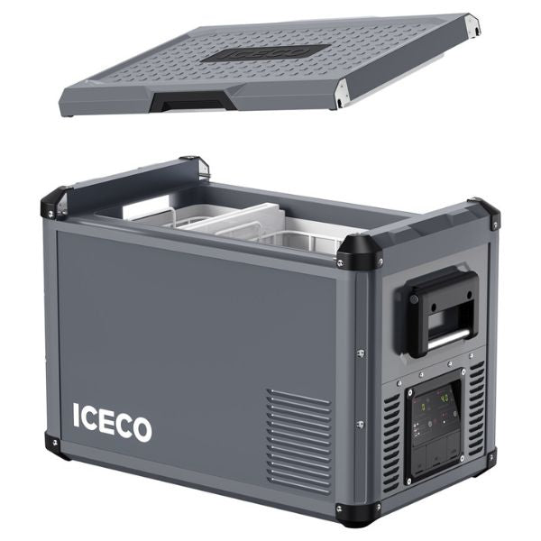 ICECO VL45PROD Dual Zone køleskab, 45 L – Grå