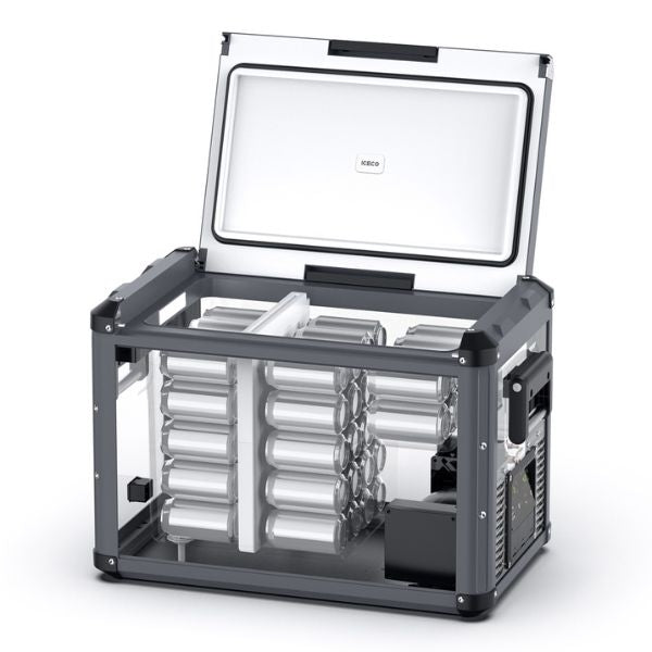 ICECO VL45PROD Dual Zone køleskab, 45 L – Oliven