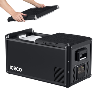 ICECO VL75PROD Dual Zone køleskab, 75 L – Sort
