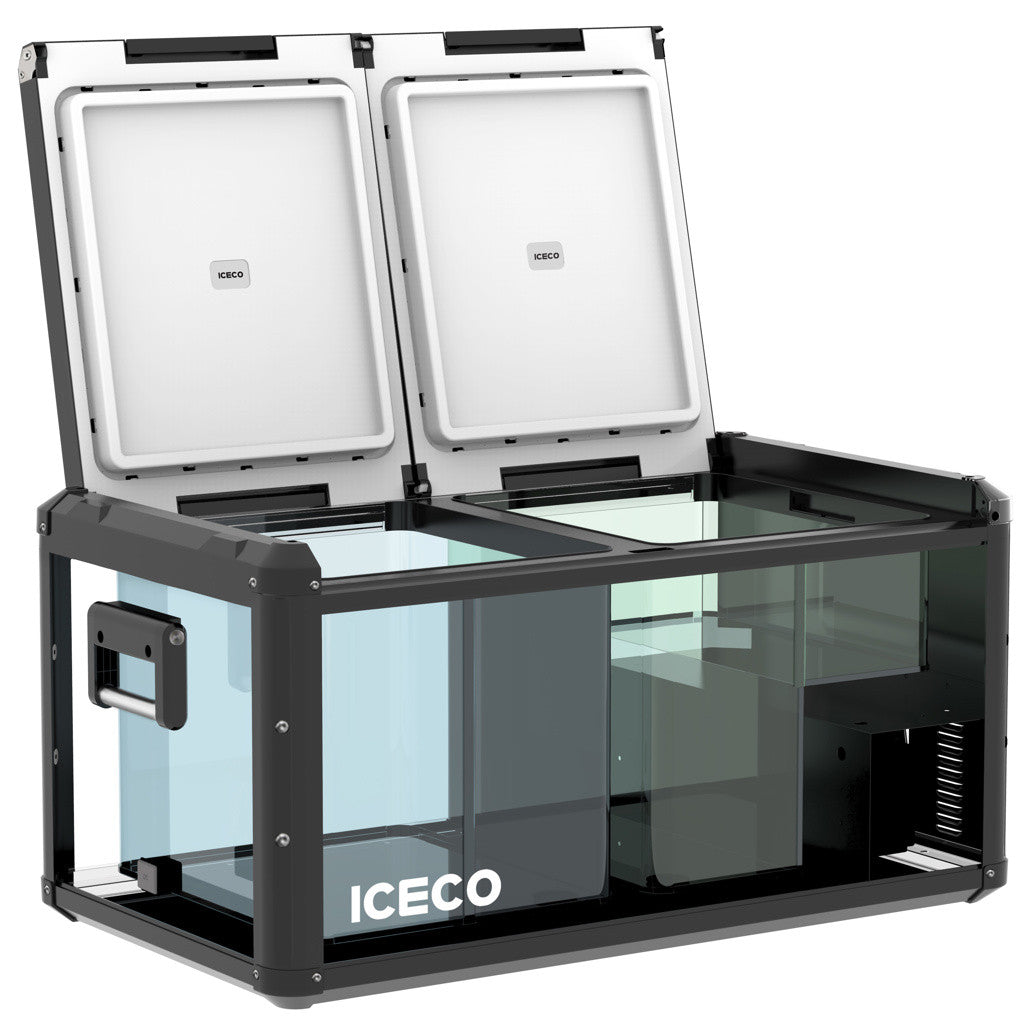 ICECO VL90PROD Dual Zone køleskab, 90 L – Oliven