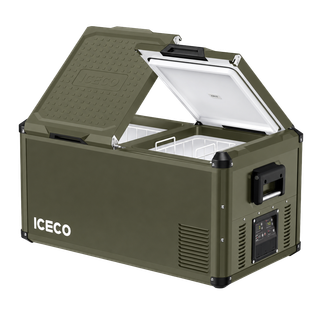 ICECO VL90PROD Dual Zone køleskab, 90 L – Oliven