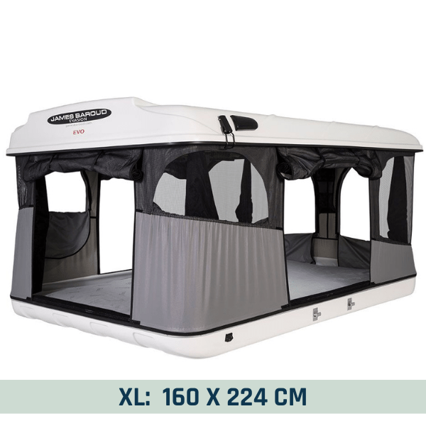 James Baroud Evasion XL tagtelt – Hvid