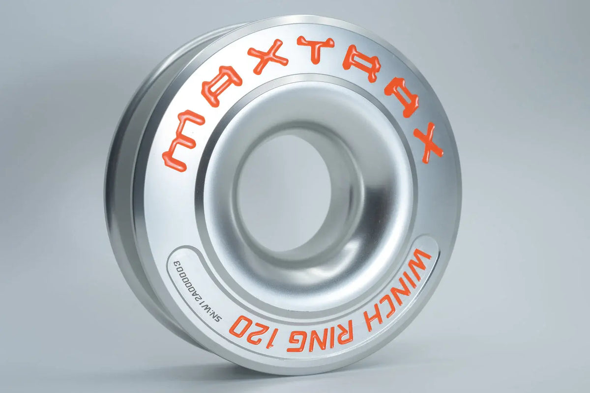MAXTRAX Winch Ring 120 – spilring i aluminium