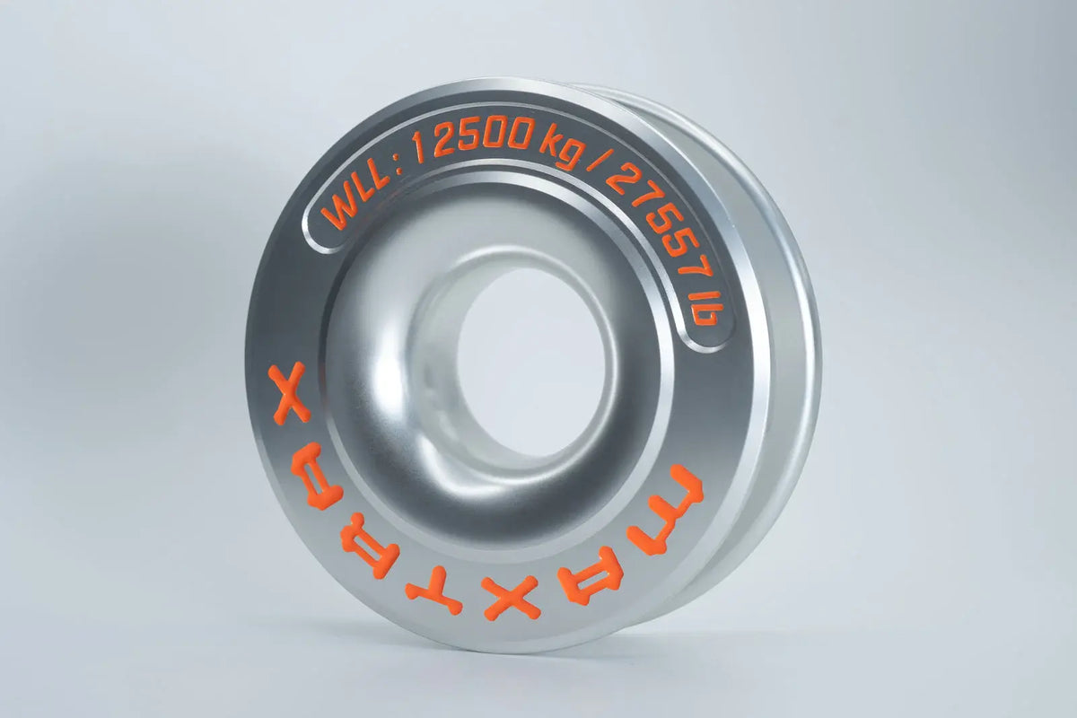 MAXTRAX Winch Ring 120 – spilring i aluminium