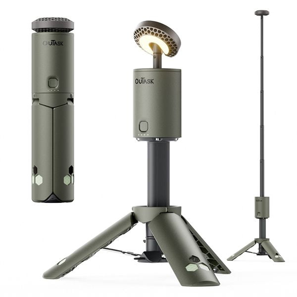 OuTask TD-1 teleskoplampe – Army Green