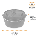Petromax Dutch Oven ft12 støbejernsgryde