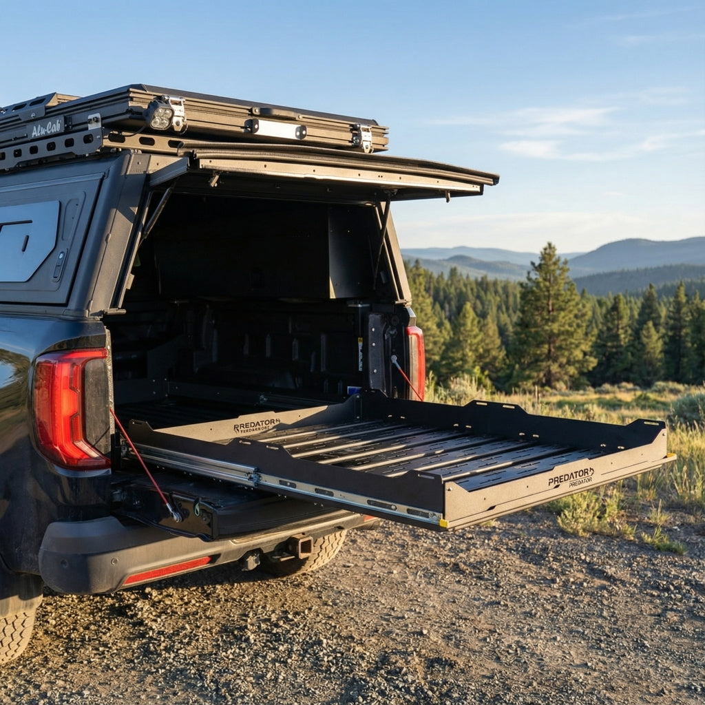 Predator Offroad Bed Slide, Ford Ranger T9 2023+ – Extra Cab