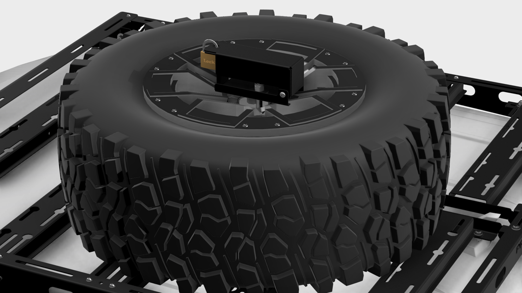 Predator Offroad reservehjulsbeslag