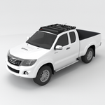 Predator Offroad Roof Rack, Toyota Hilux Vigo 2005-2015 – Extra Cab