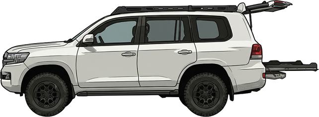 Predator Offroad skuffesystem, Toyota Land Cruiser 200 2007-2021