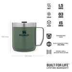 Stanley Everyday Camp Mug 0,35 L – Hammertone Green