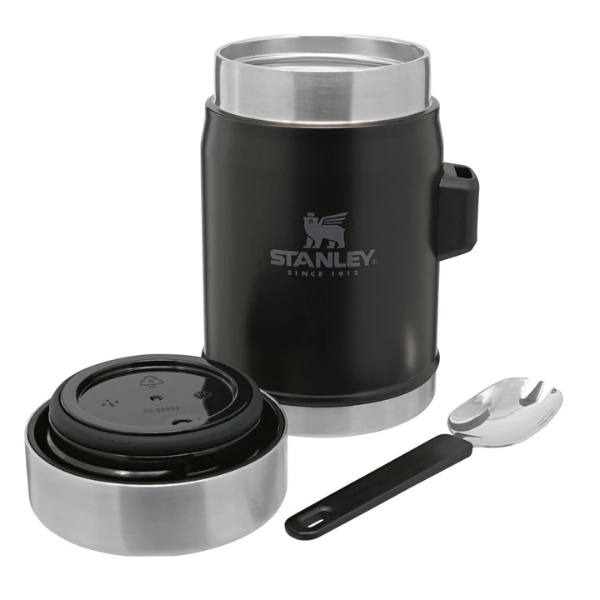 Stanley Legendary Food Jar + Spork 0,4 L – Black