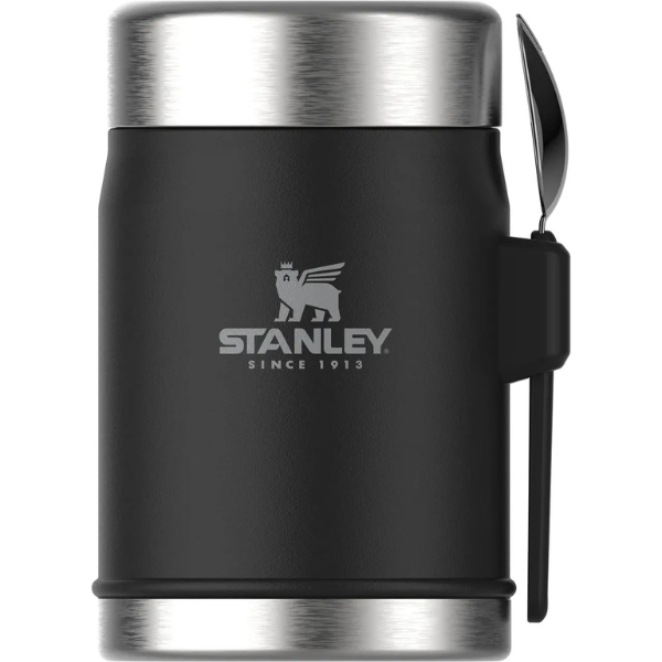 Stanley Legendary Food Jar + Spork 0,4 L – Black