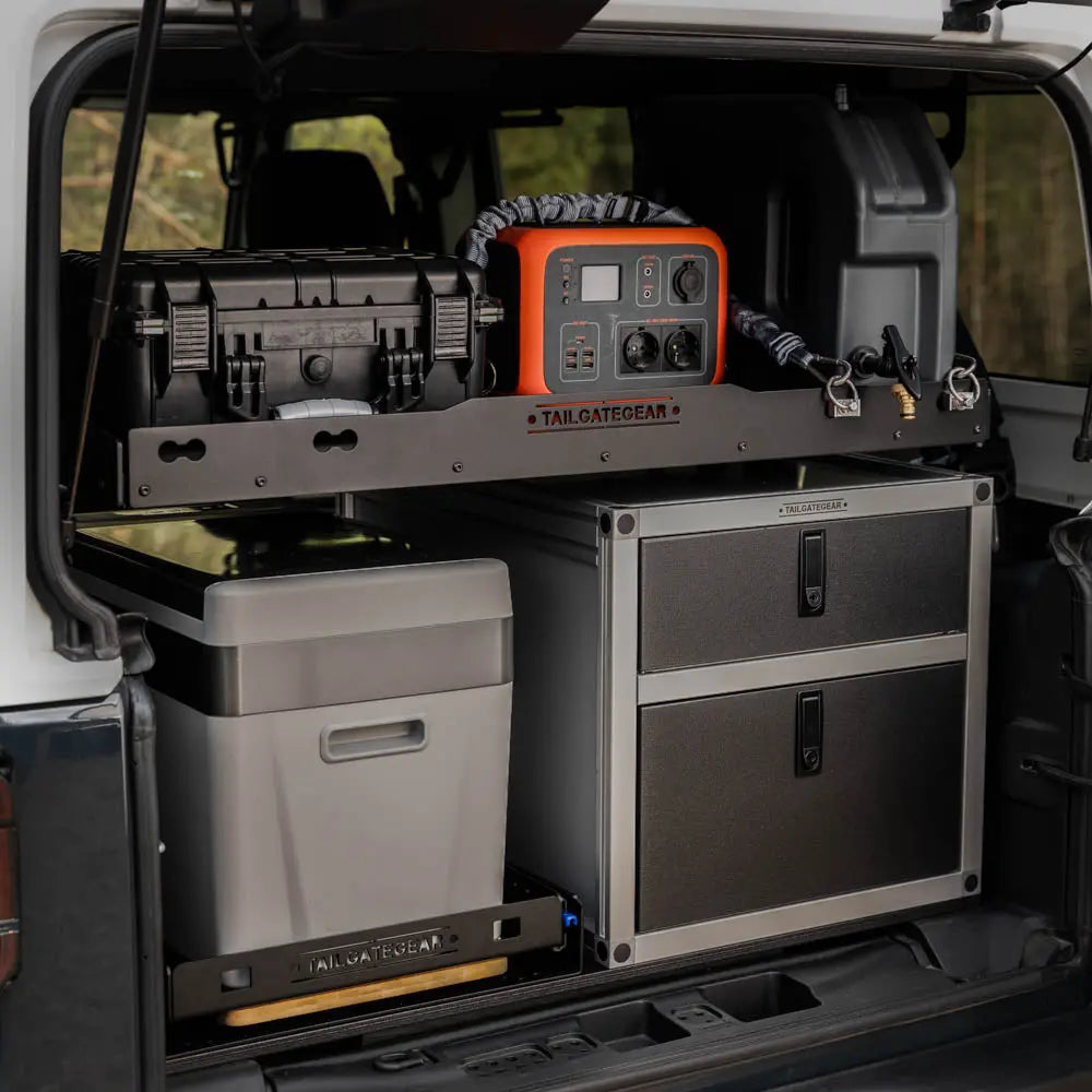 Tailgate Gear Bagagehylde i aluminium