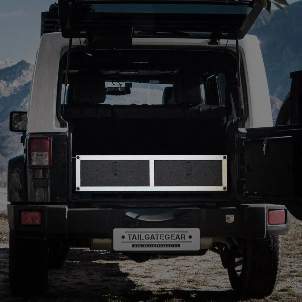 Tailgate Gear Bredt dobbelt skuffemodul