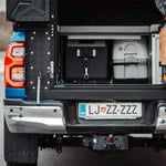 Tailgate Gear indretning til Alu-Cab ModCap & Canopy Camper