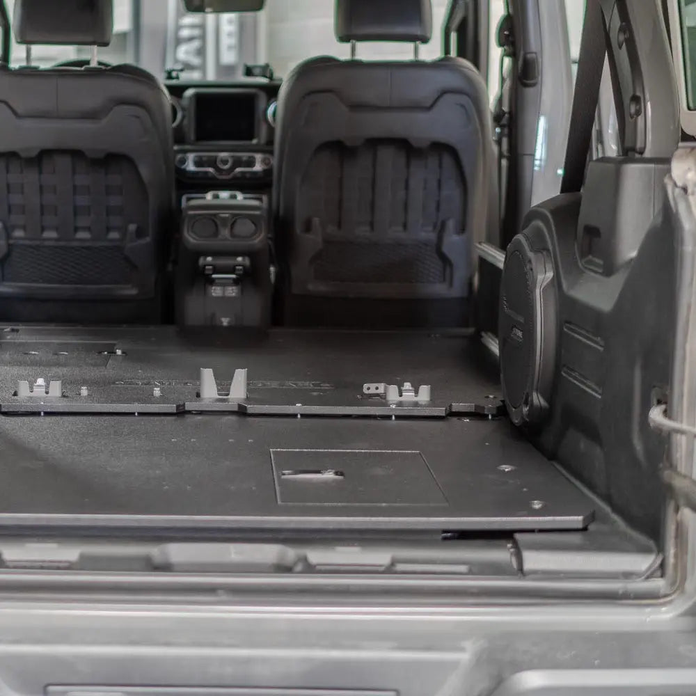 Tailgate Gear Platform X Seat Delete – Jeep JLU 4xe / Fuld Platform X