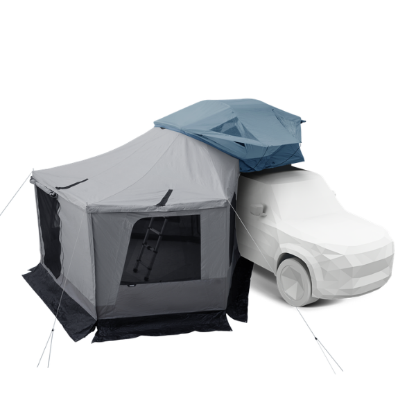 Thule Approach Awning 2 Walls L – Ashland grey
