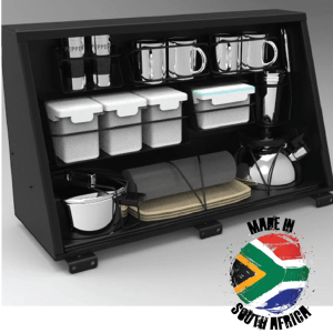 ALU-CAB SIDE COMPARTMENT UNIVERSAL 750 INCL. KITCHEN SET